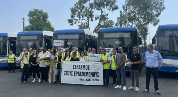 New Proposal for Bus Drivers in Larnaca After Meeting with Labor Minister