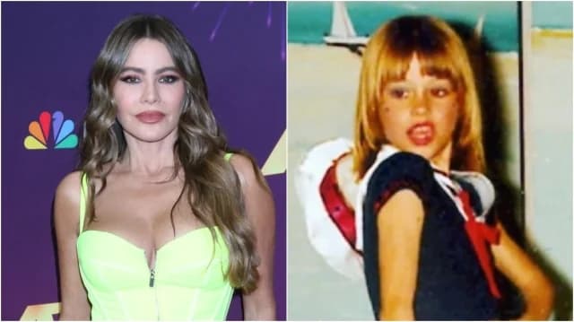 София Вергара поделилась детской фотографией в Instagram