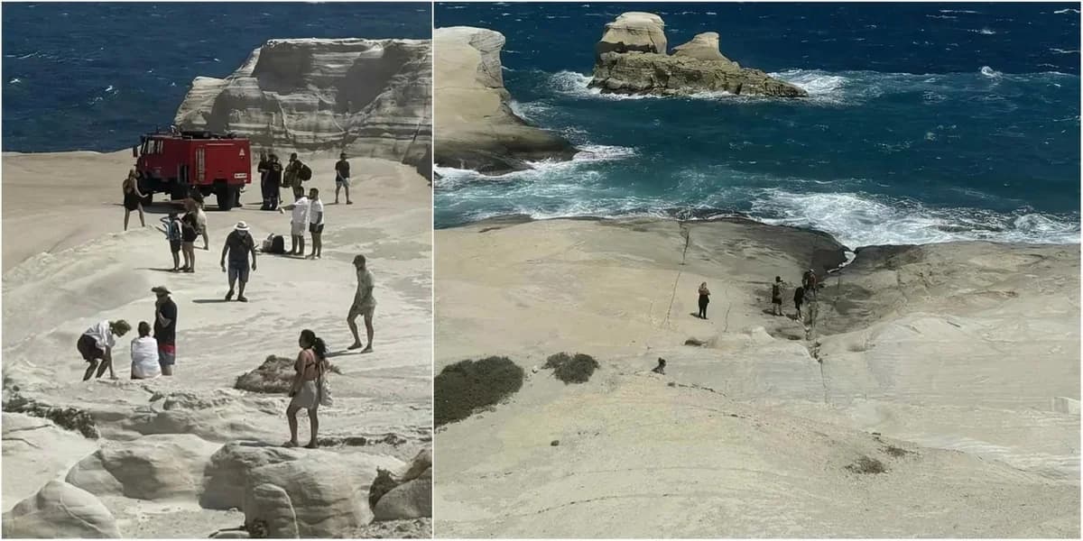 Τραγωδία στη Μήλο: Ζευγάρι Βιετναμέζων πνίγηκε στο Σαρακήνικο