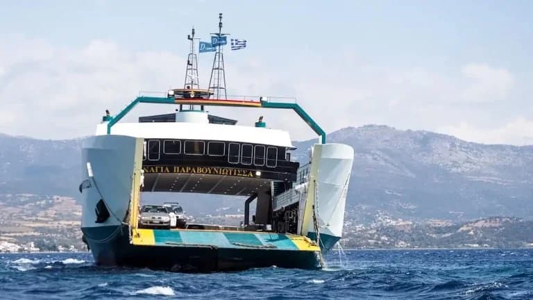 Capitán liberado con restricciones tras accidente de ferry en Nea Styra