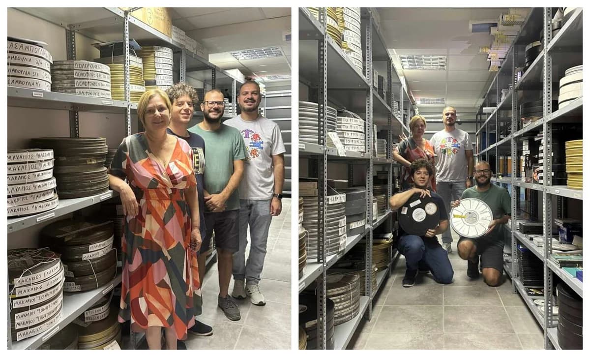 הושלם תהליך הדיגיטציה של ארכיון הסרטים הממלכתי של קפריסין