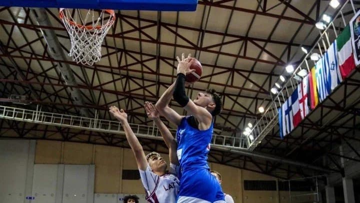 Lettland - Griechenland 74-68: Niederlage für griechische U16-Nationalmannschaft bei Eurobasket