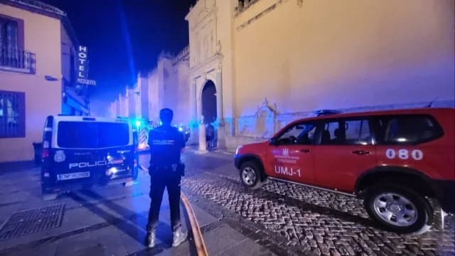 Πυρκαγιά στον καθεδρικό ναό-τζαμί της Κόρδοβας