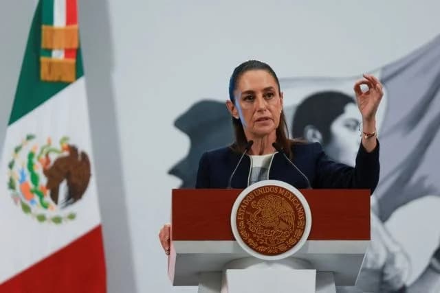 México: Presidenta Sheinbaum niega riesgo de intervención militar de EEUU