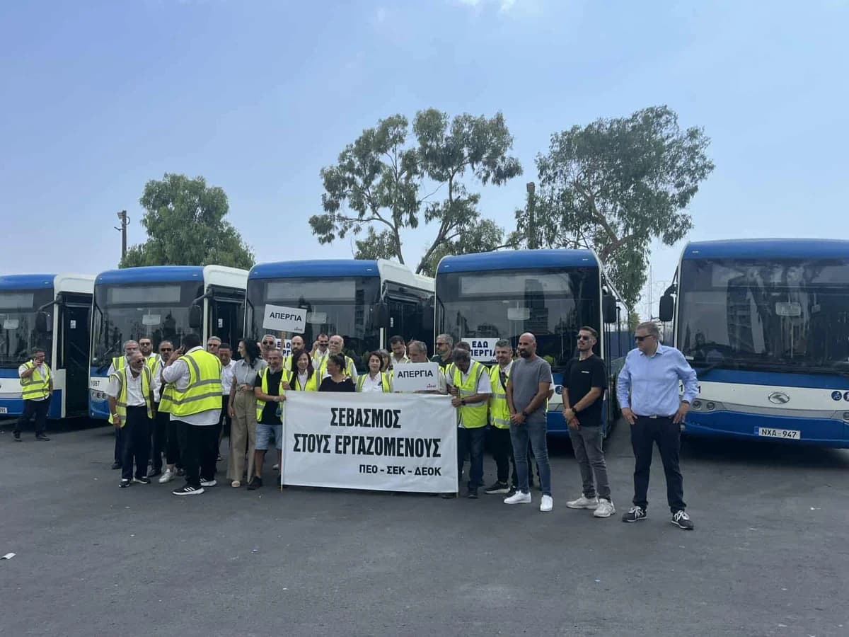 Larnaca: Bus Routes Return to Normal After Strike Ends