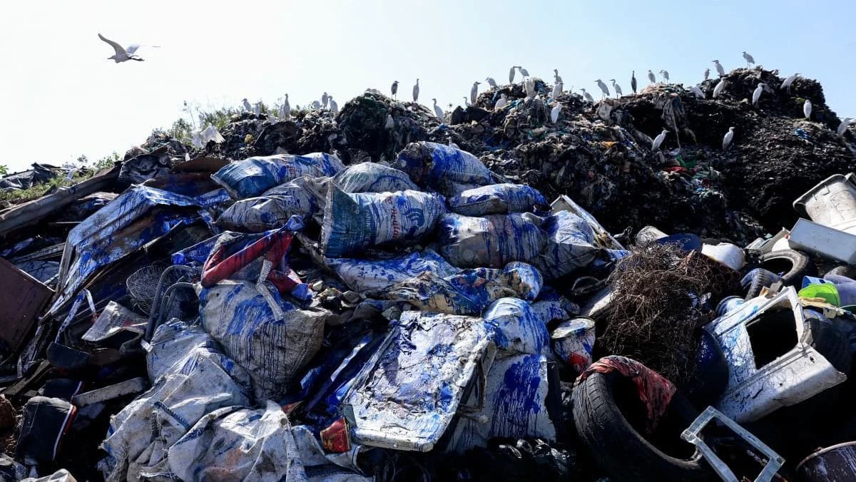 Сотни незаконных свалок представляют опасность пожара на Кипре