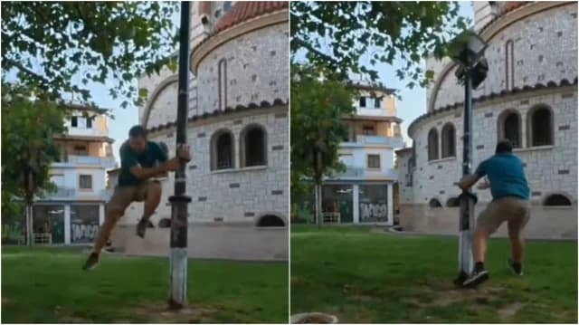 Eftichis Bletsas: Apology for Light Pole Incident