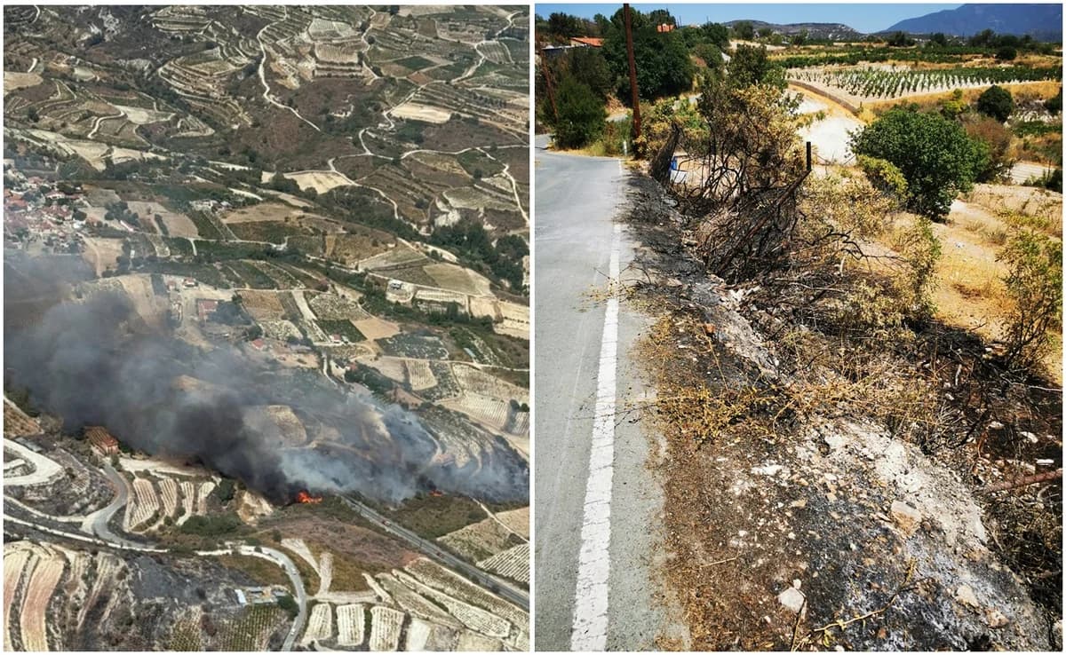 Κεττής: Διευκρινίσεις για τη φωτιά στο Όμοδος μετά τη διάψευση κοινοτάρχη