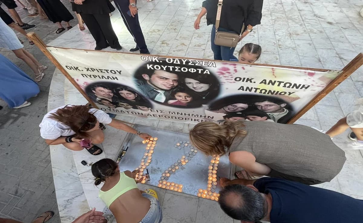 Παραλίμνι: 121 κεριά για τα θύματα της τραγωδίας της «Ήλιος»