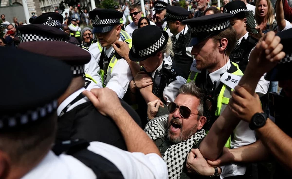 London: Über 200 Verhaftungen bei Protest gegen Palestine Action-Verbot