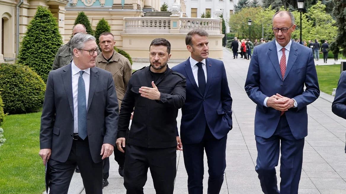Европейские лидеры: мир в Украине требует участия Киева