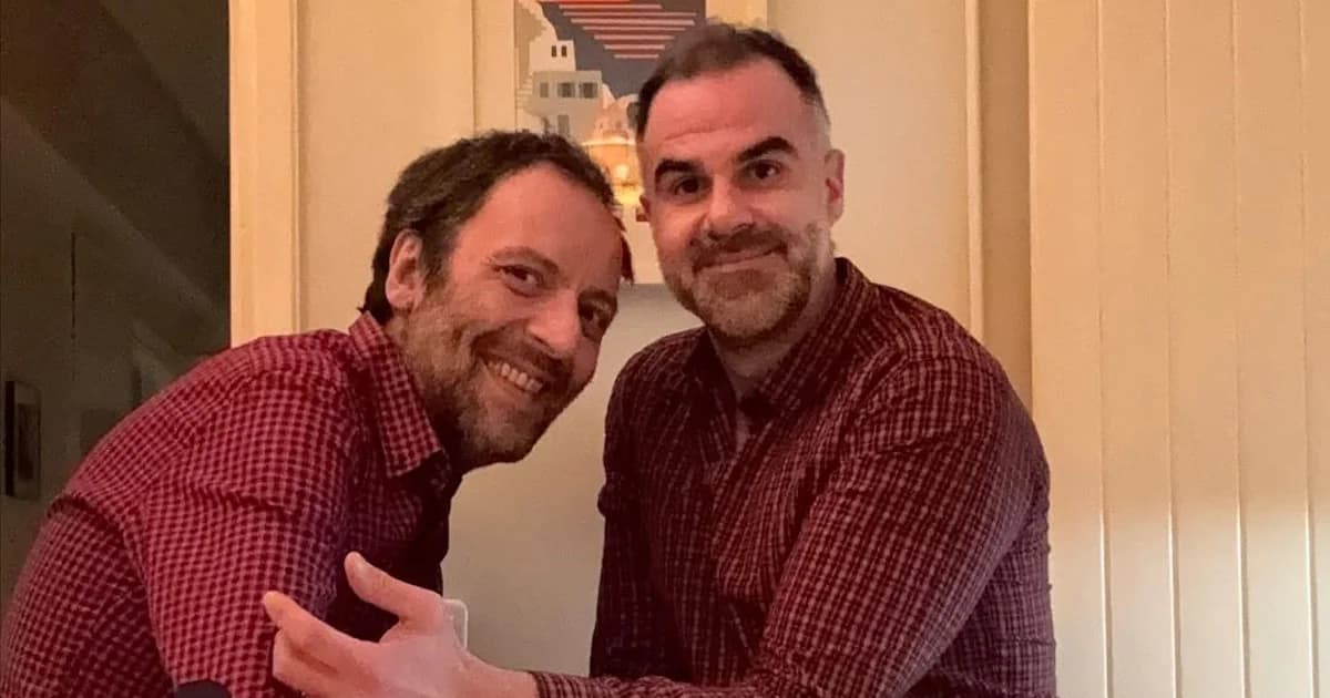 Augustos Kourtos: Heartfelt dedication to his husband