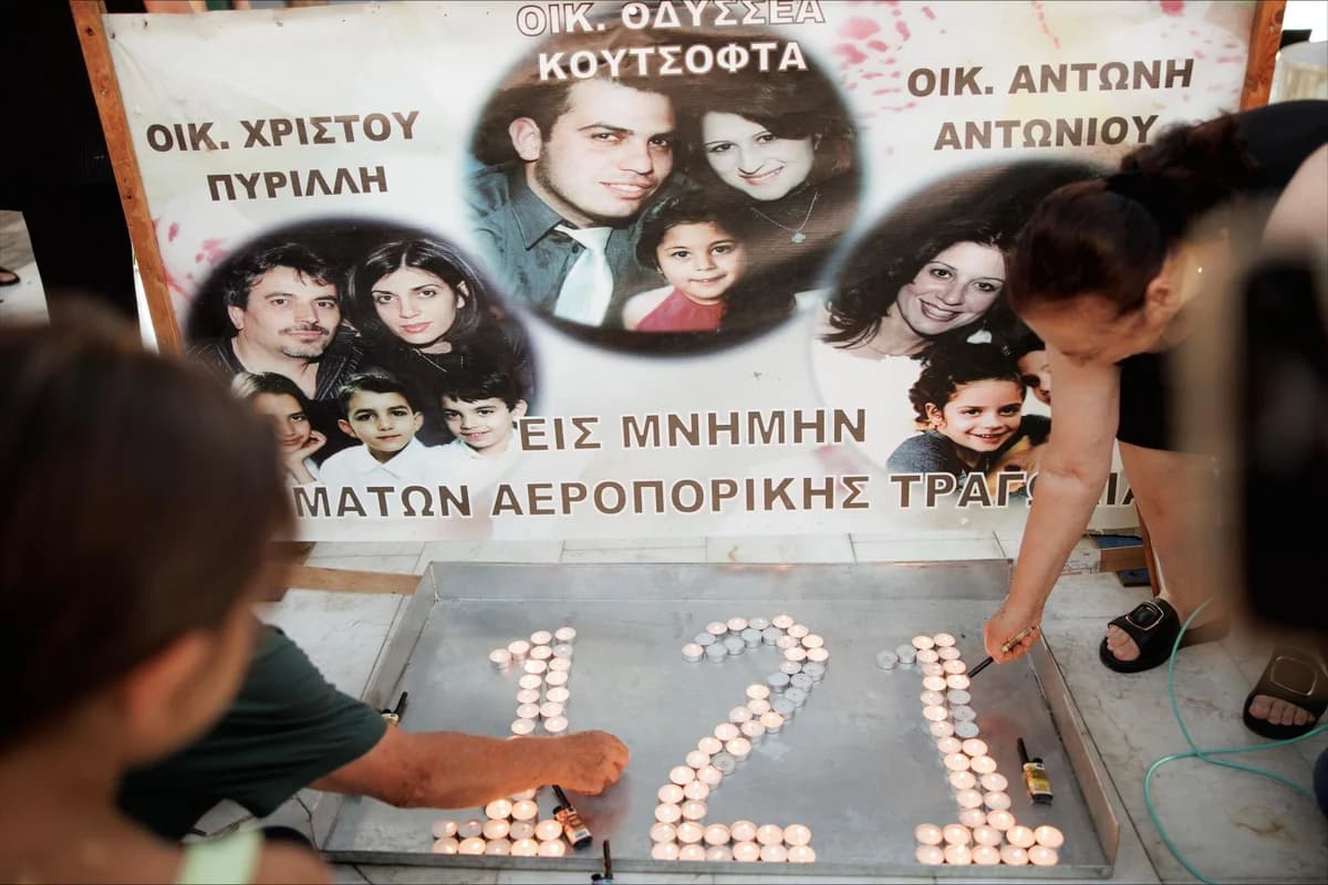 Συγκίνηση στο Παραλίμνι: Άναψαν 121 κεριά για τα θύματα της τραγωδίας της «Ήλιος»