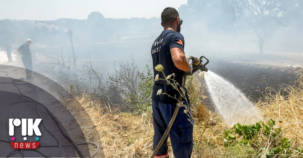 Incendios en Kantou y Tala, Chipre