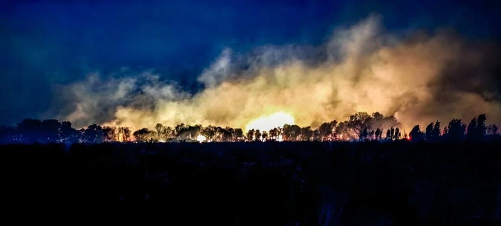 Grecia: Incendios en Zante, Cefalonia y Vónitsa