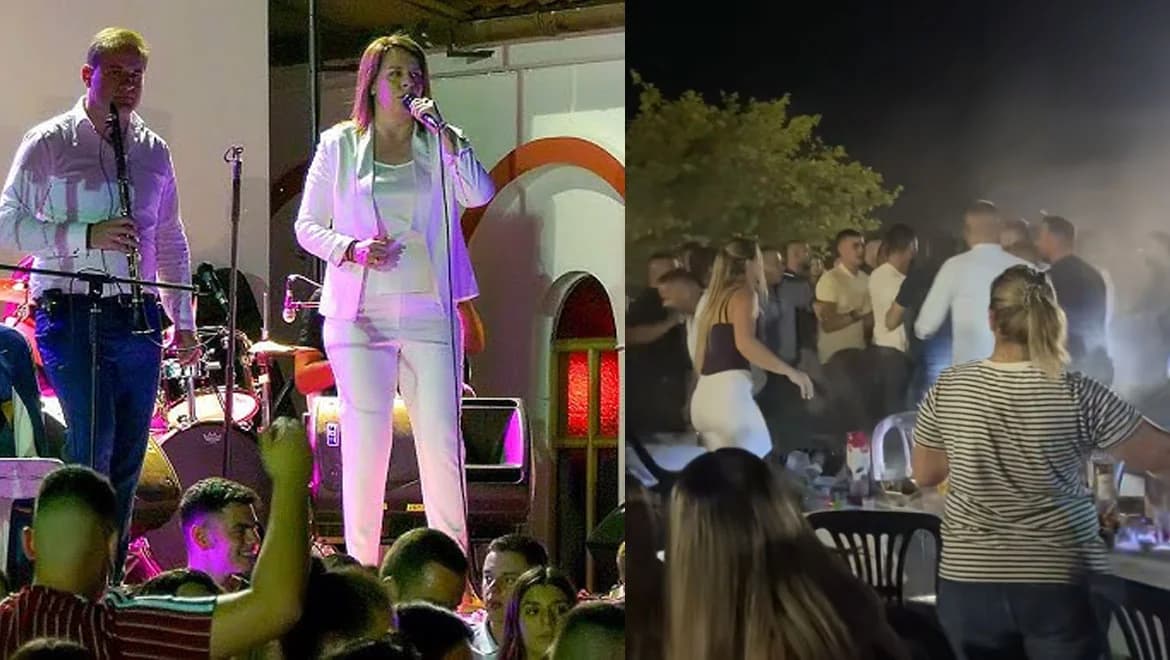 Tension at festival in Agrinio with Gogo Tsampa – Video
