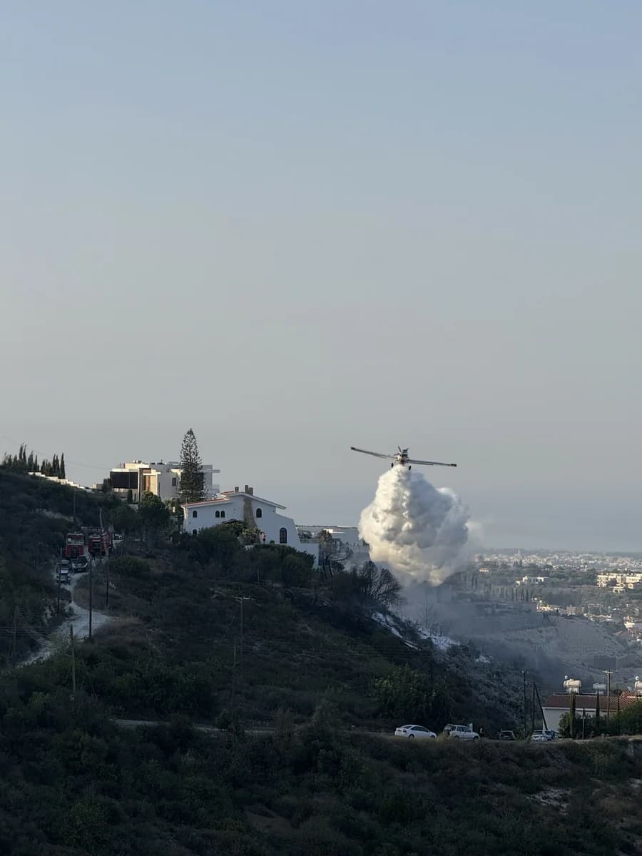 Κοινοτάρχης Τάλας: Ευχαριστίες στις Πυροσβεστικές Δυνάμεις για την Άμεση Επέμβαση
