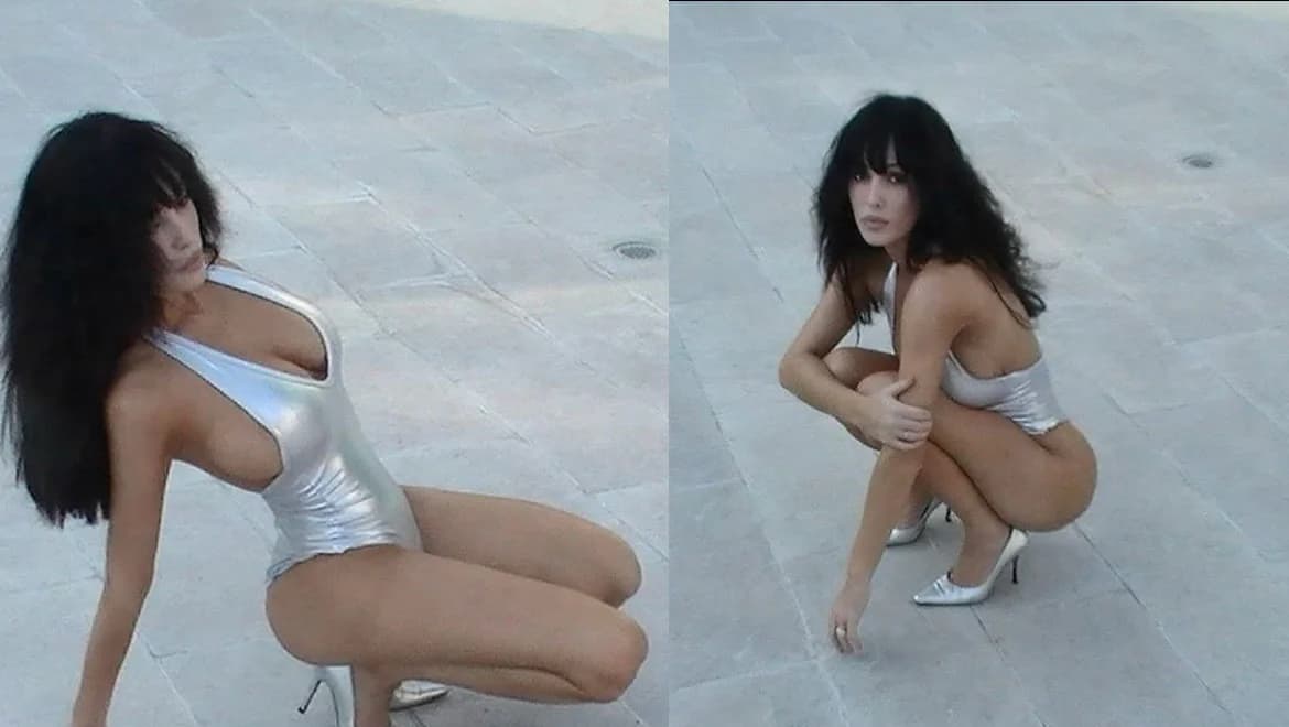 Bianca Censori: Fotos en una 'burbuja' generan preocupación
