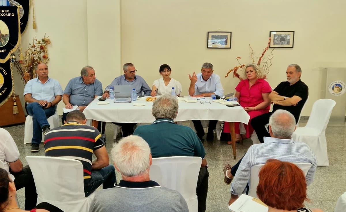 Apoyo a 444 familias en áreas afectadas por incendios, dice Evaggelou