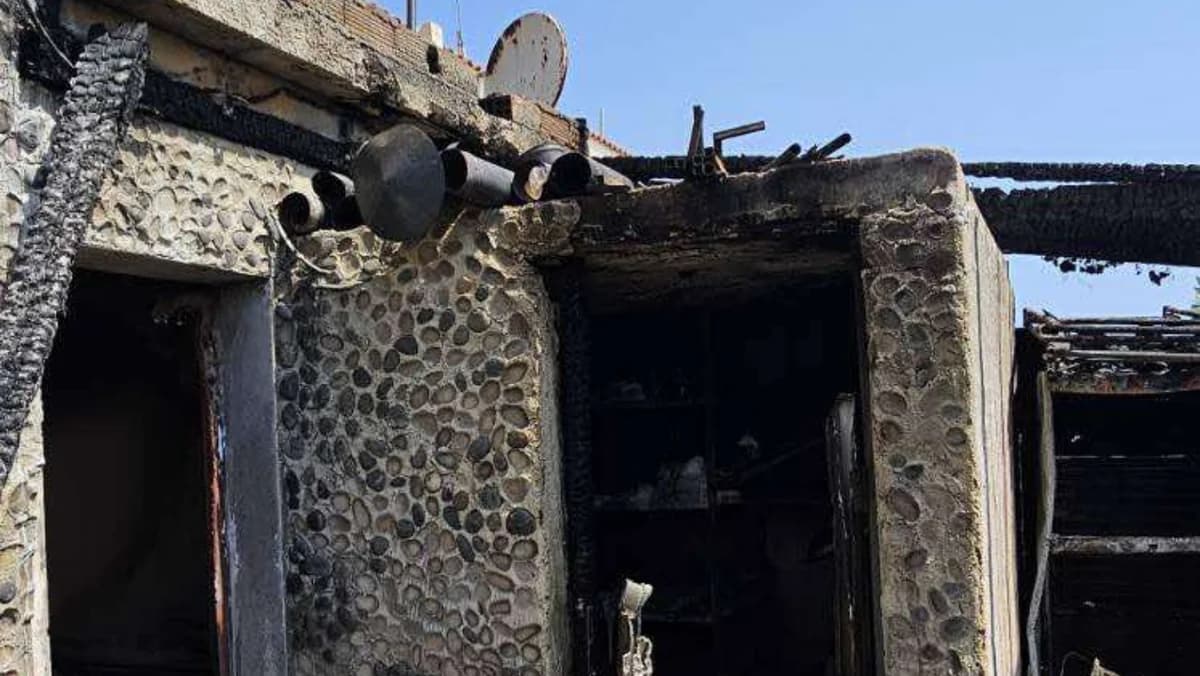 Εικόνες σοκ από τις ζημιές σε σπίτι στο Αυγόρου μετά από πυρκαγιά