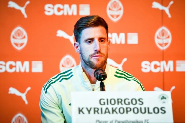 Kyriakopoulos: "Wir glauben an die Qualifikation, wir sind Panathinaikos"