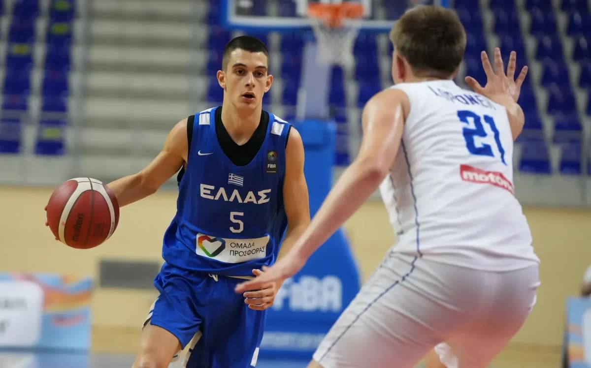 Griechenland U16 besiegt Finnland bei Eurobasket