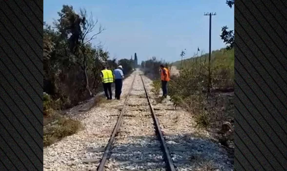 Feuer in Achaia: Schäden an der Eisenbahn, zwei Bahnhöfe außer Betrieb
