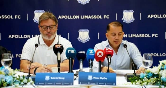 English investor brings changes to Apollon Limassol