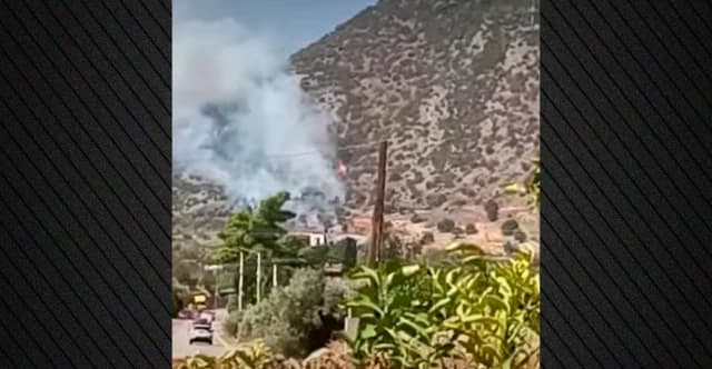 שריפה בארמיוני ארגולידה: אין חזית פעילה