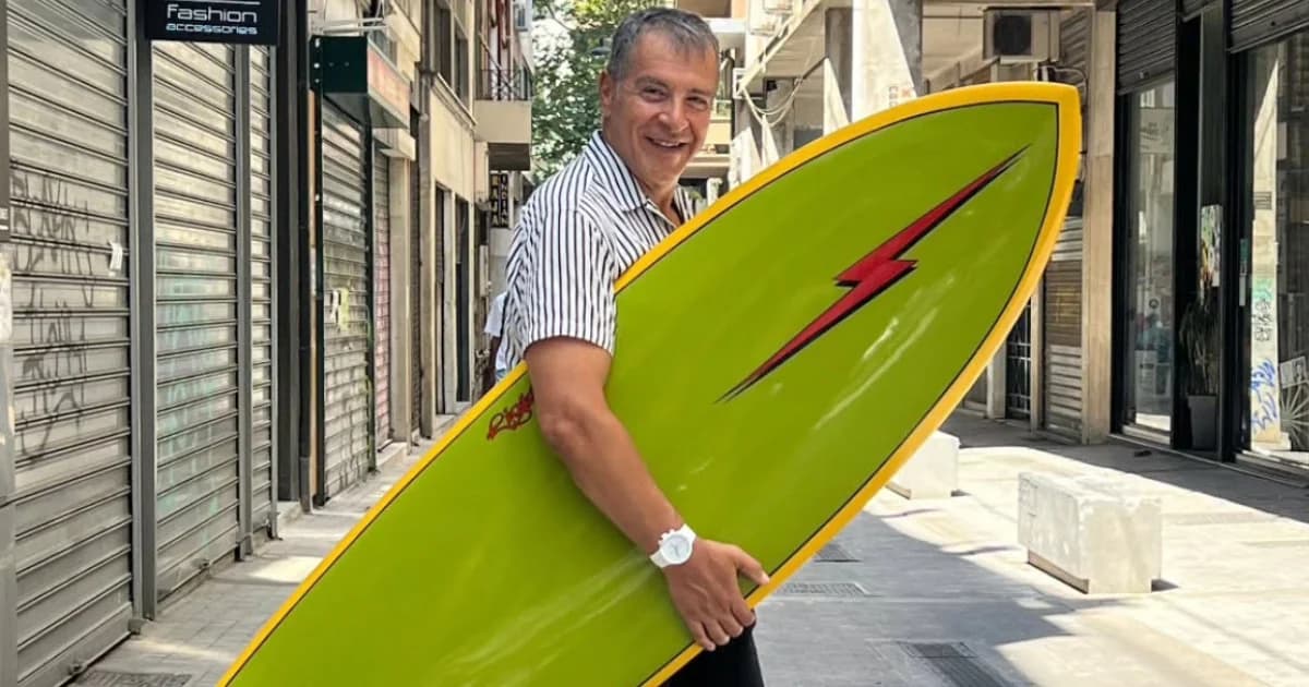 Ставрос Теодоракис: SUP на Итаке