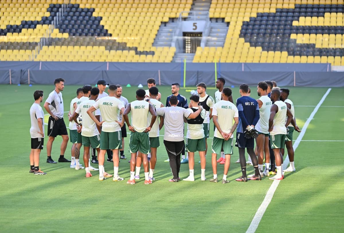 Aris Limassol: Startaufstellung für das Spiel gegen AEK Athen