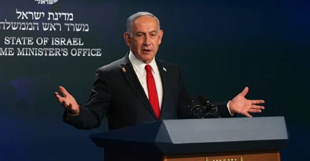 מדינות ערב זועמות על אזכור 'ישראל הגדולה' של נתניהו