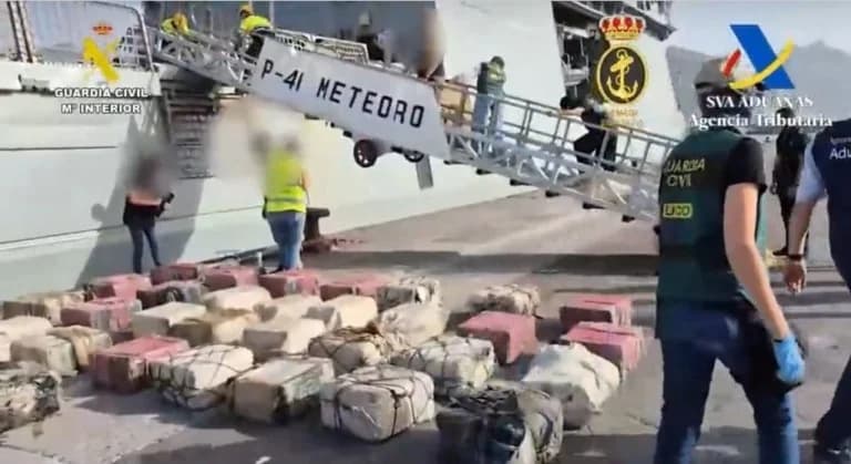 Islas Canarias: Incautados 3 Toneladas de Cocaína con Cooperación de Marruecos
