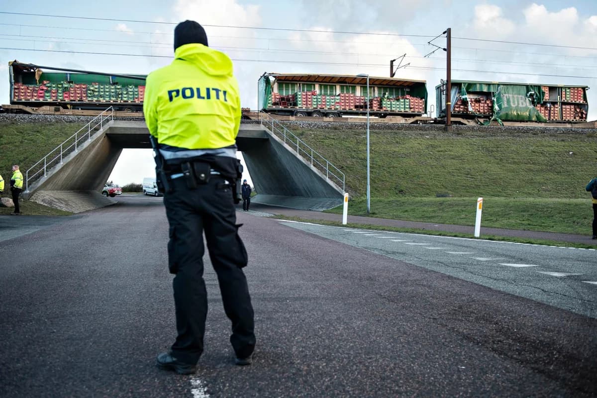 Zugunglück in Dänemark: Berichte über Verletzte