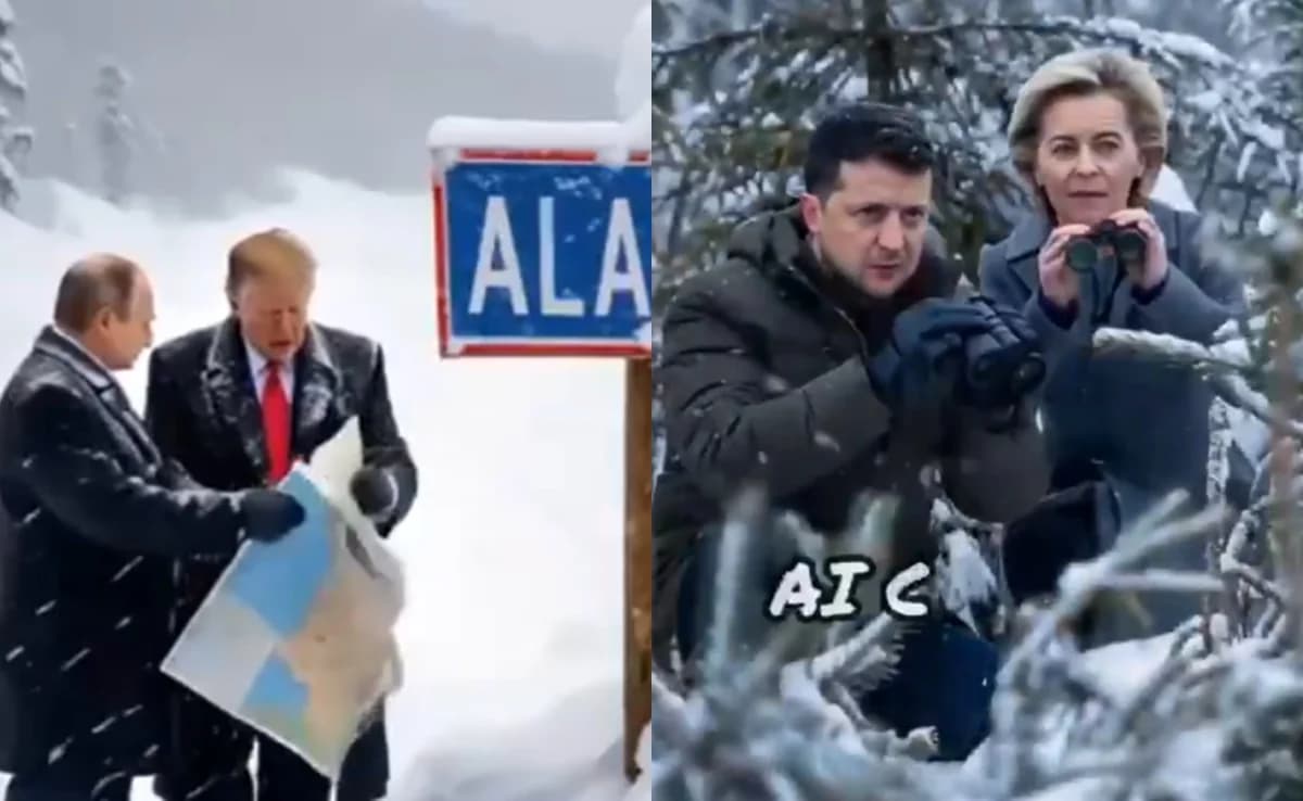 Viral βίντεο AI: Τραμπ και Πούτιν σε συνάντηση στην Αλάσκα