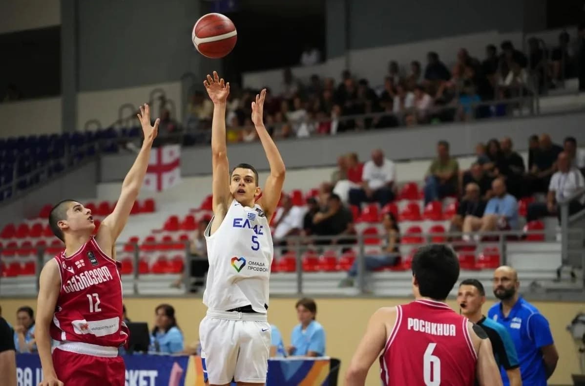 EuroBasket U16: Греция победила Грузию и поборется за 9-е место