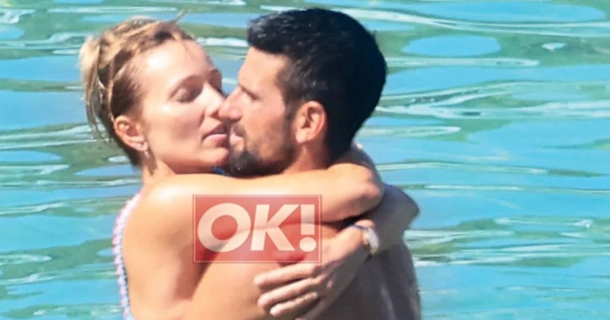 Novak y Jelena Djokovic: Vacaciones en Mykonos