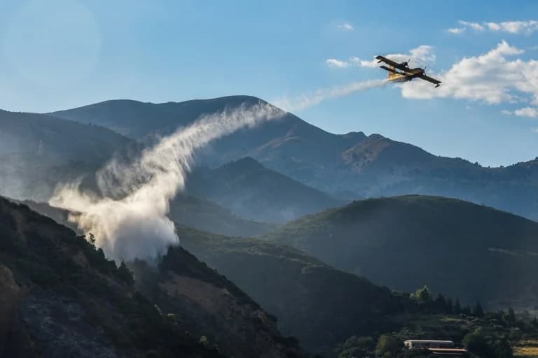 Fires: 242 outbreaks in 4 days, 320 arrests for arson