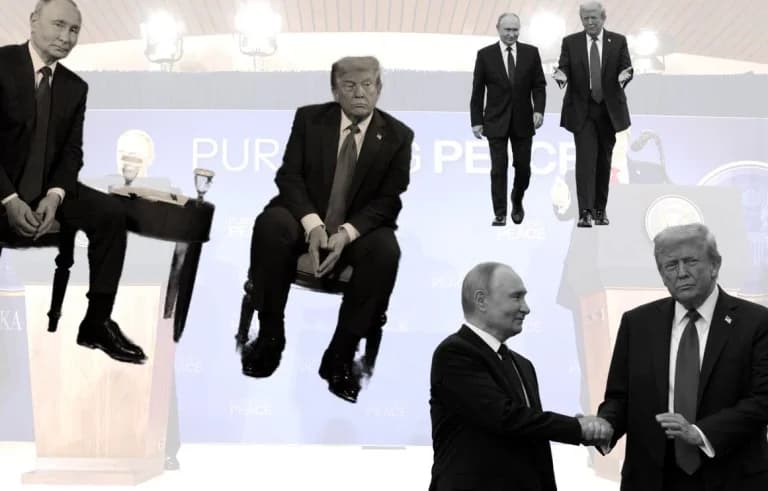 ¿Reunión Trump-Putin en Alaska: el lenguaje corporal revela al dominante?