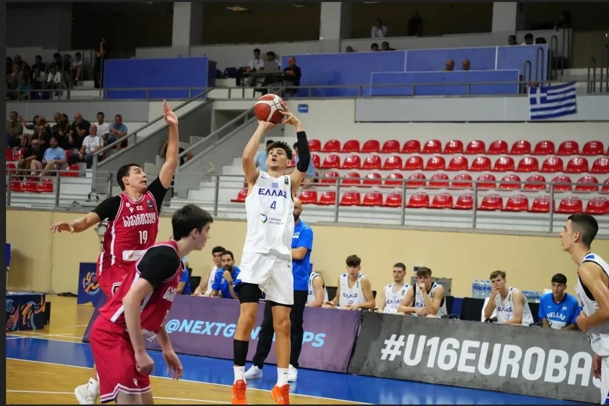 Eurobasket U16: Live Streaming of Greece U16 vs Germany