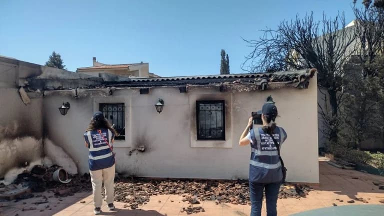 Achaia: Damage Assessment from Fires Continues – 47 Inspections