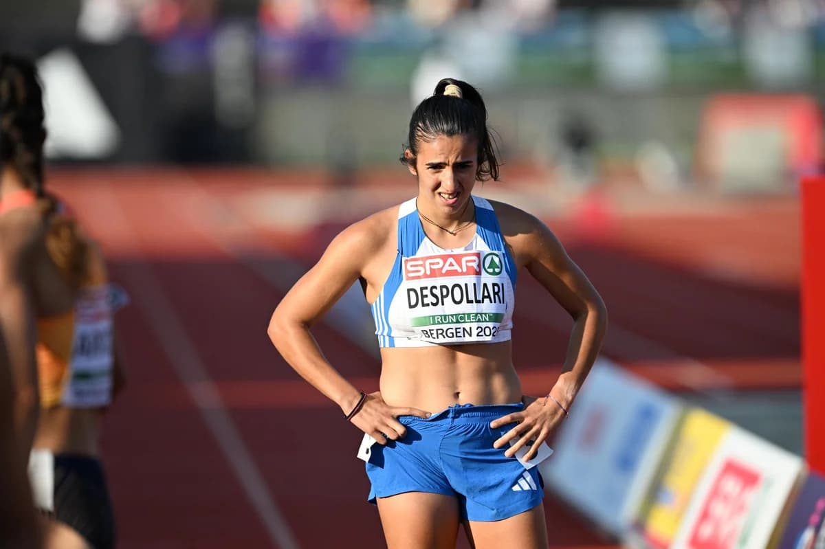 格鲁吉亚·德斯波拉里打破 800 米 U23 全国纪录