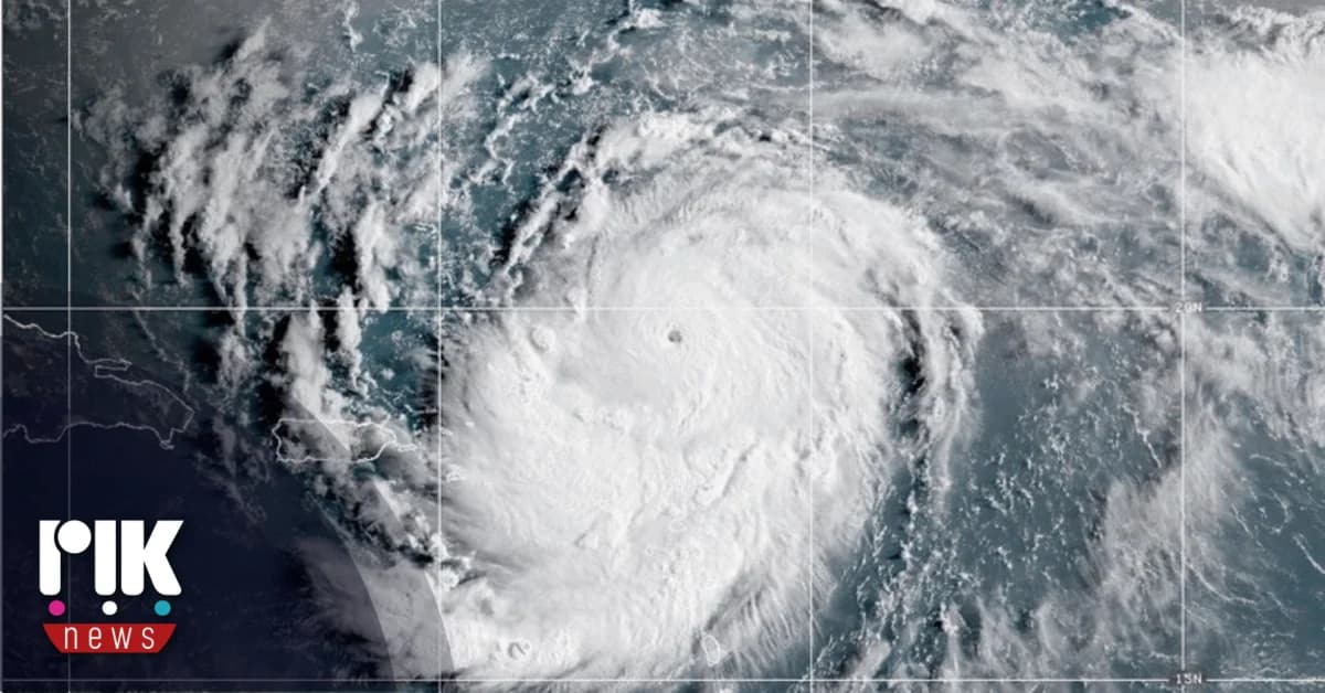 El huracán Erin amenaza las islas del Caribe