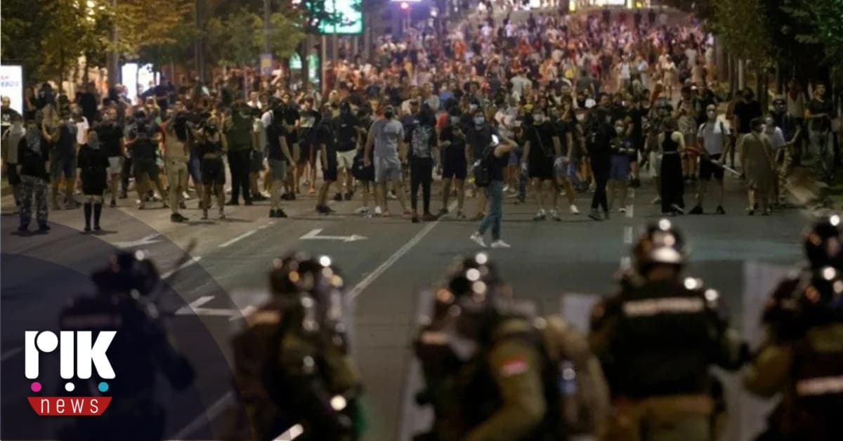 Ένταση στην Σερβία: Βίαια Επεισόδια και Διαδηλώσεις