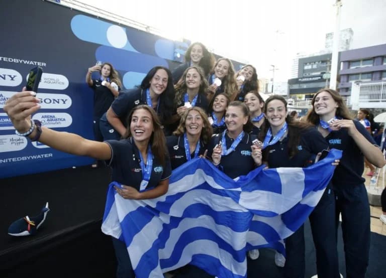 Εθνική Πόλο Νέων Γυναικών: Υπερήφανες για το χάλκινο μετάλλιο
