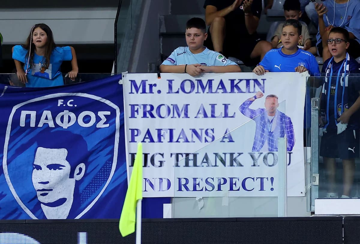 Starke Unterstützung für Lomakin von Pafos-Fans