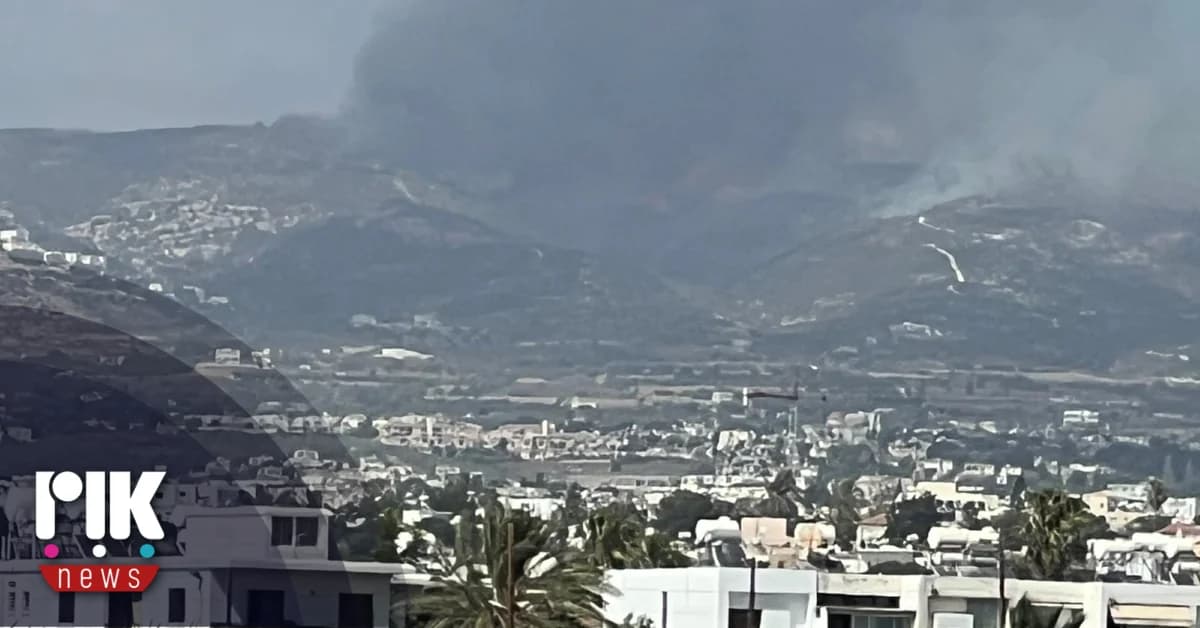 Πάφος: Φωτιά στην Τσάδα – Ενεργοποίηση των Σχεδίων «Πυρσός» και «Ίκαρος 2»