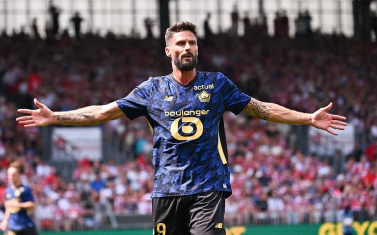 Olivier Giroud wird ältester Torschütze in der Geschichte der Ligue 1