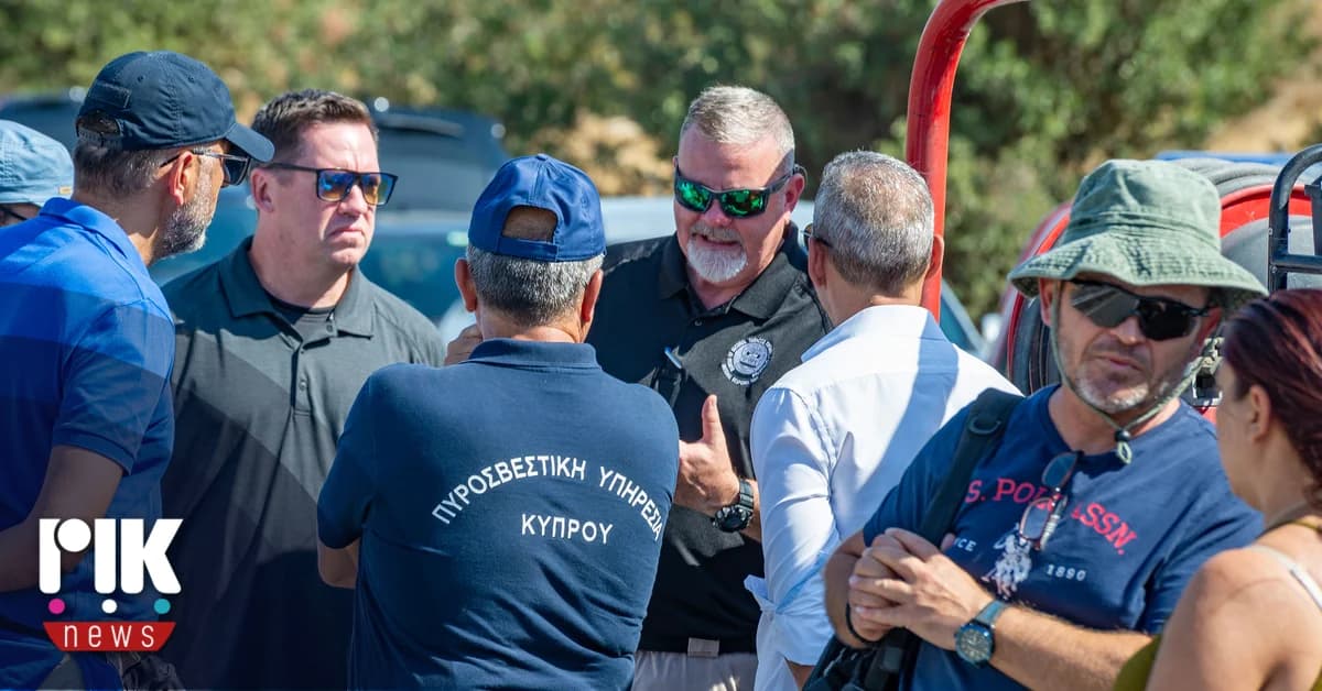 Christodoulides trifft sich mit US-Experten zum Brand in Limassol