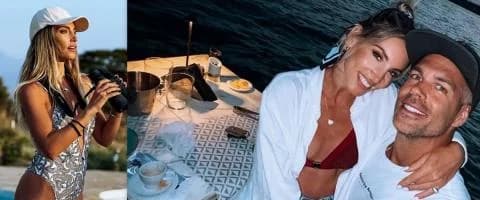 Αθηνά Οικονομάκου: Πρώτη φωτογραφία με την κόρη της και τον Μπρούνο στο Γύθειο